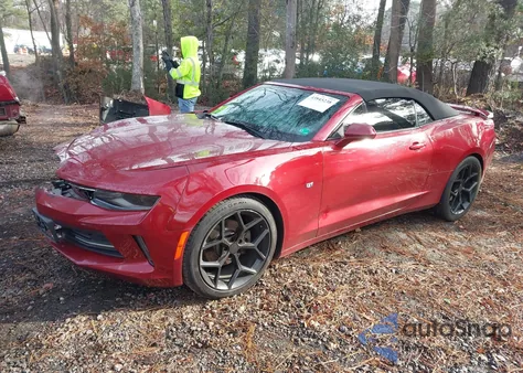2016 Chevrolet Camaro 2Lt from USA, damaged, VIN 1G1FD3DX9G0187894